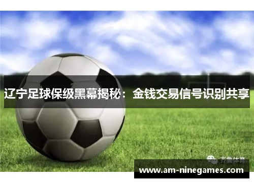 辽宁足球保级黑幕揭秘：金钱交易信号识别共享